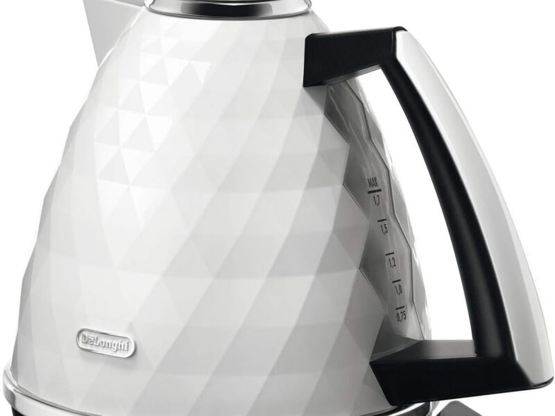 De’Longhi Brillante 1.7L White Kettle
