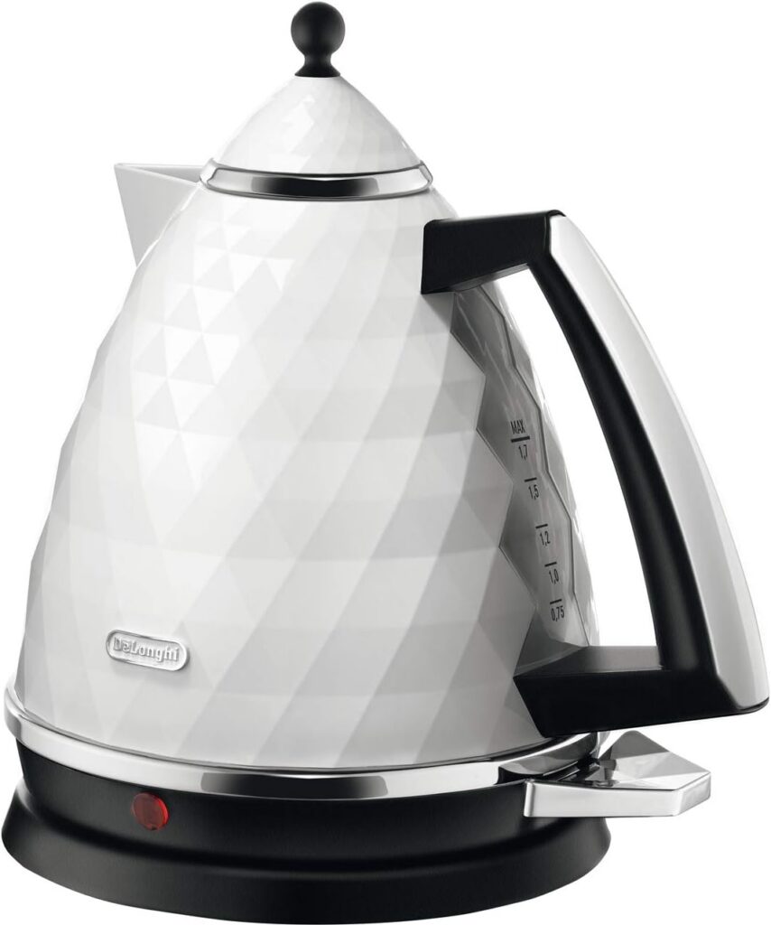 De’Longhi Brillante 1.7L White Kettle