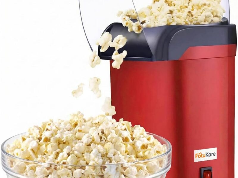 Hotsale Classic Red Hot Air Popcorn Popper, 1200W, Mothers Day Edition