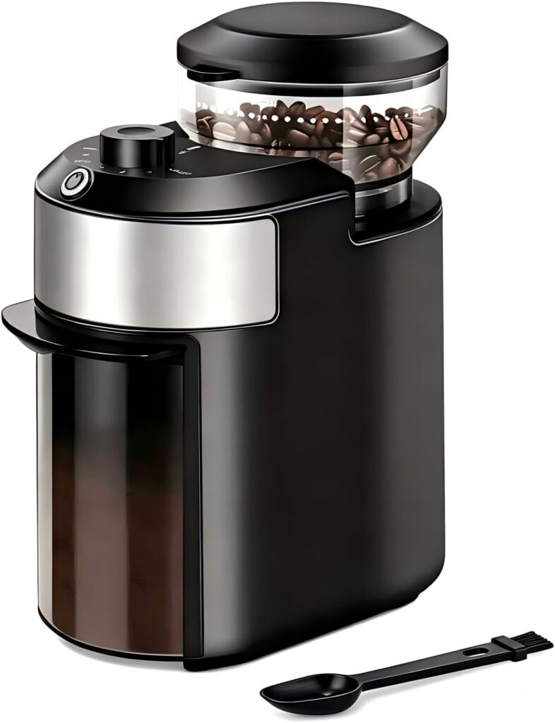 congeowe 28 Setting Electric Burr Coffee Grinder