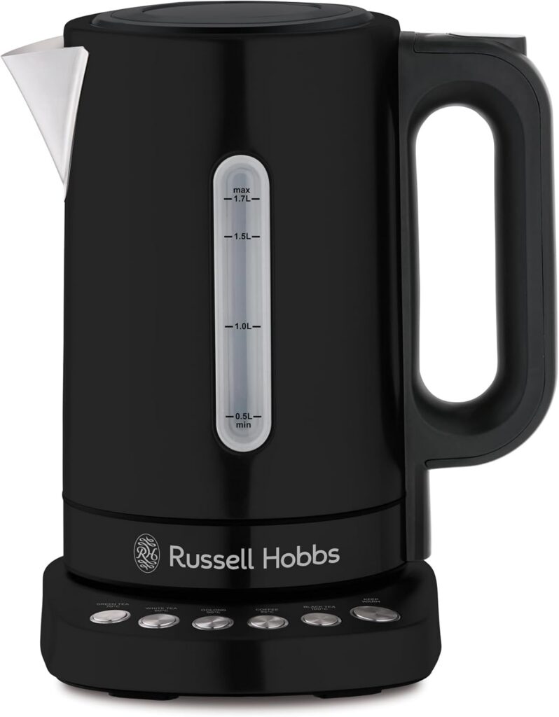 Russell Hobbs Addison 1.7L Matte Black Kettle