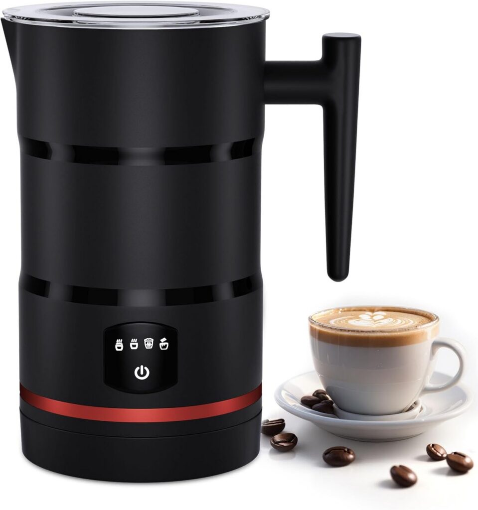 Compact Electric Milk Steamer & Hot Chocolate Maker, 300ml