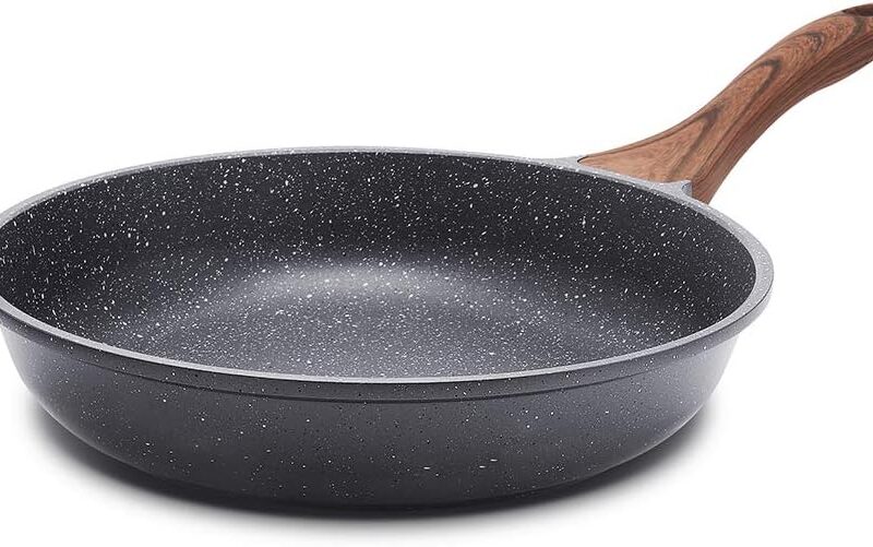 SENSARTE Swiss Granite Coated Nonstick Omelette Pan, 28cm