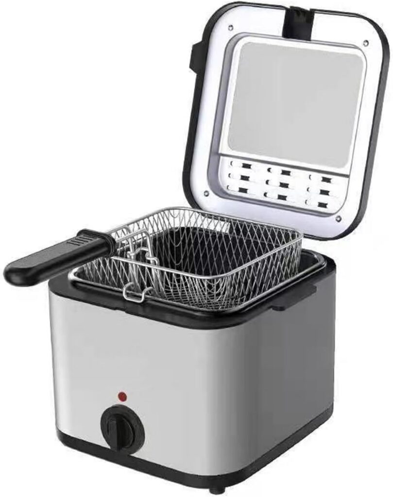 2.5L 1000W Multi Function Stainless Steel Deep Fryer
