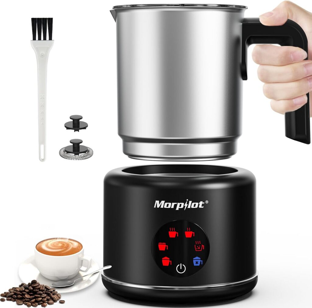 Large Six-Function Milk Steamer & Frother