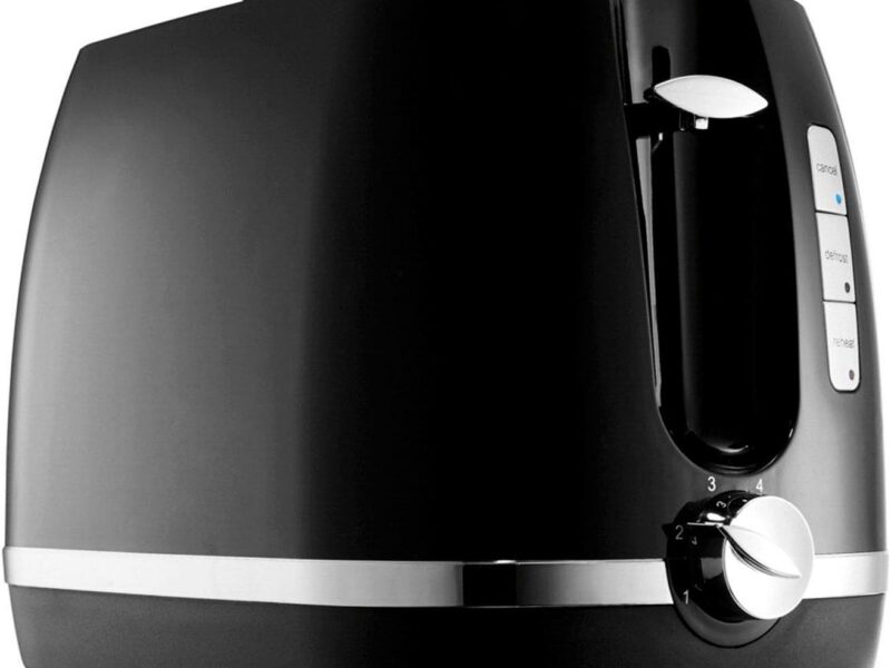 Euro Design 2 Slice Toaster, Warming Rack