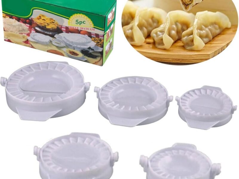 5 Piece Multifunctional Dumpling and Pastry Press Set