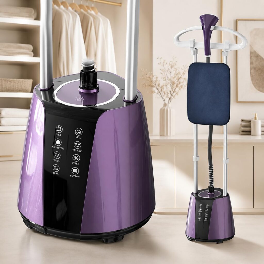 2000W Standing Garment Steamer, 2L Detachable Tank
