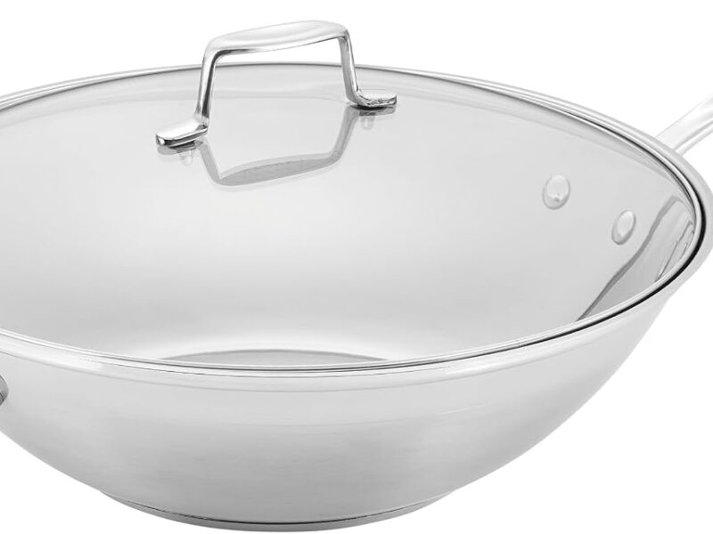 Scanpan Impact Covered Wok, 32cm