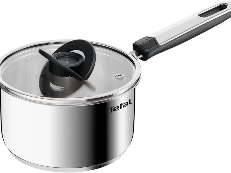 Tefal Space Emotion Stainless Steel Saucepan, 16cm with Lid