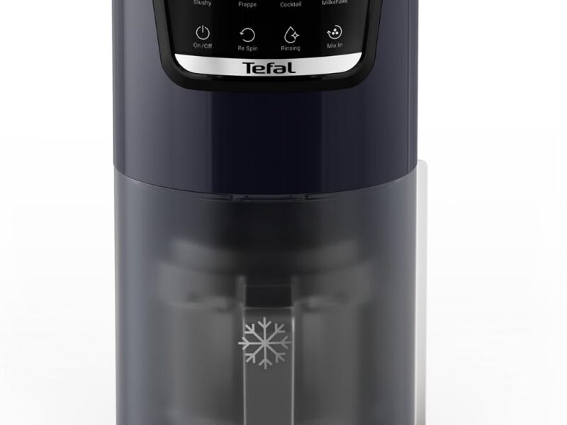Tefal Dolci Ice Cream Maker, Black Knight Nesquik Bundle, 3 Tubs