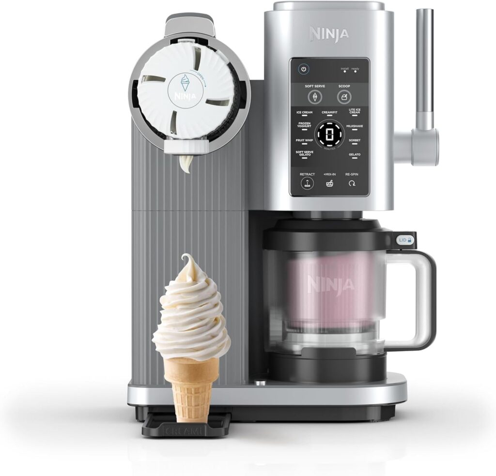 Ninja Swirl by CREAMi, 6 Soft Serve Programs