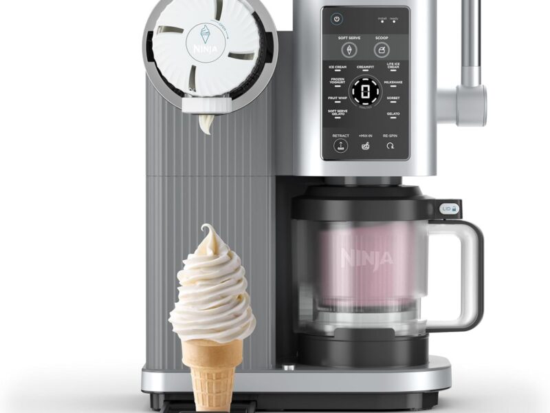 Ninja Swirl by CREAMi, 6 Soft Serve Programs