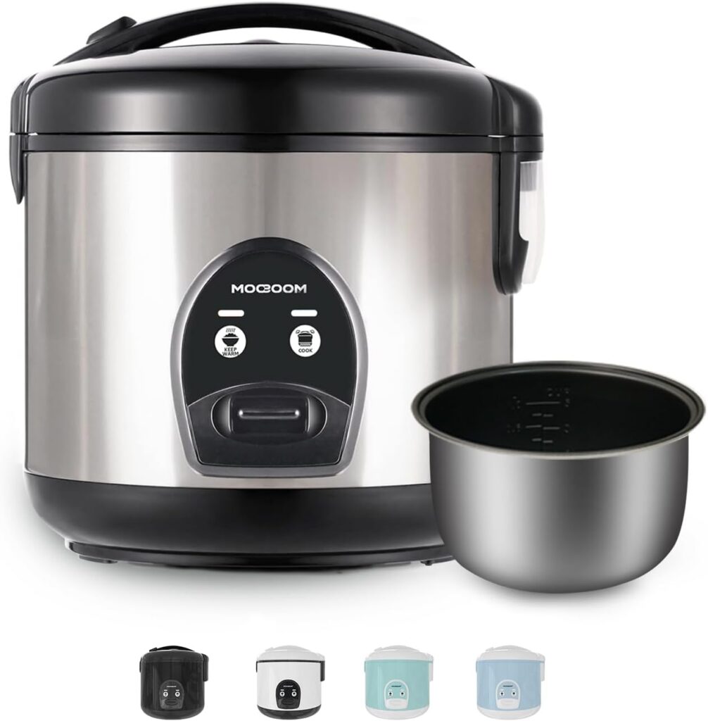 Moosum 5-Cup Rice Cooker and Steamer