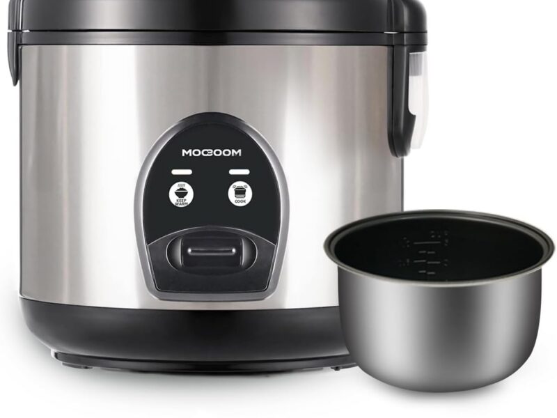 Moosum 5-Cup Rice Cooker and Steamer