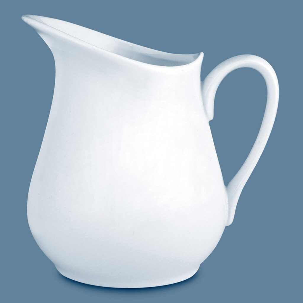 Wilkie Brothers 320ml Bone Porcelain Milk Jug