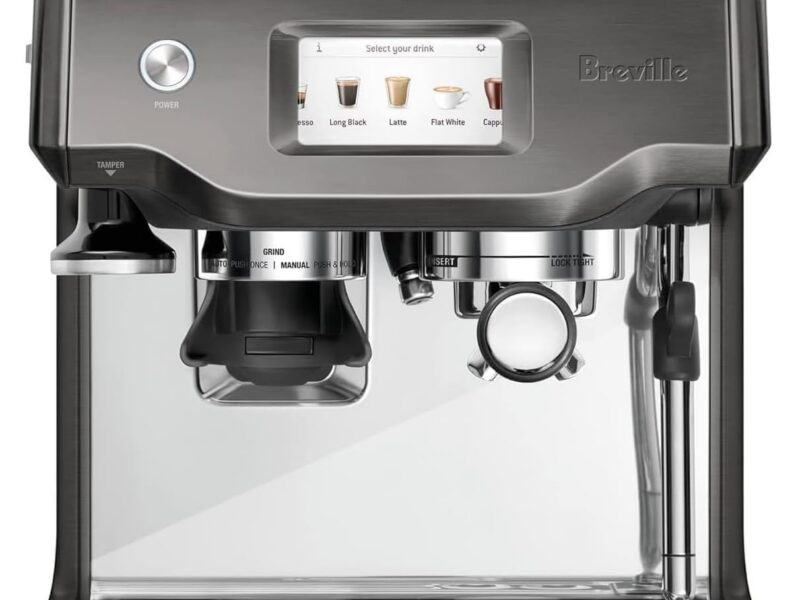 Breville Barista Touch Espresso Machine, Black Stainless