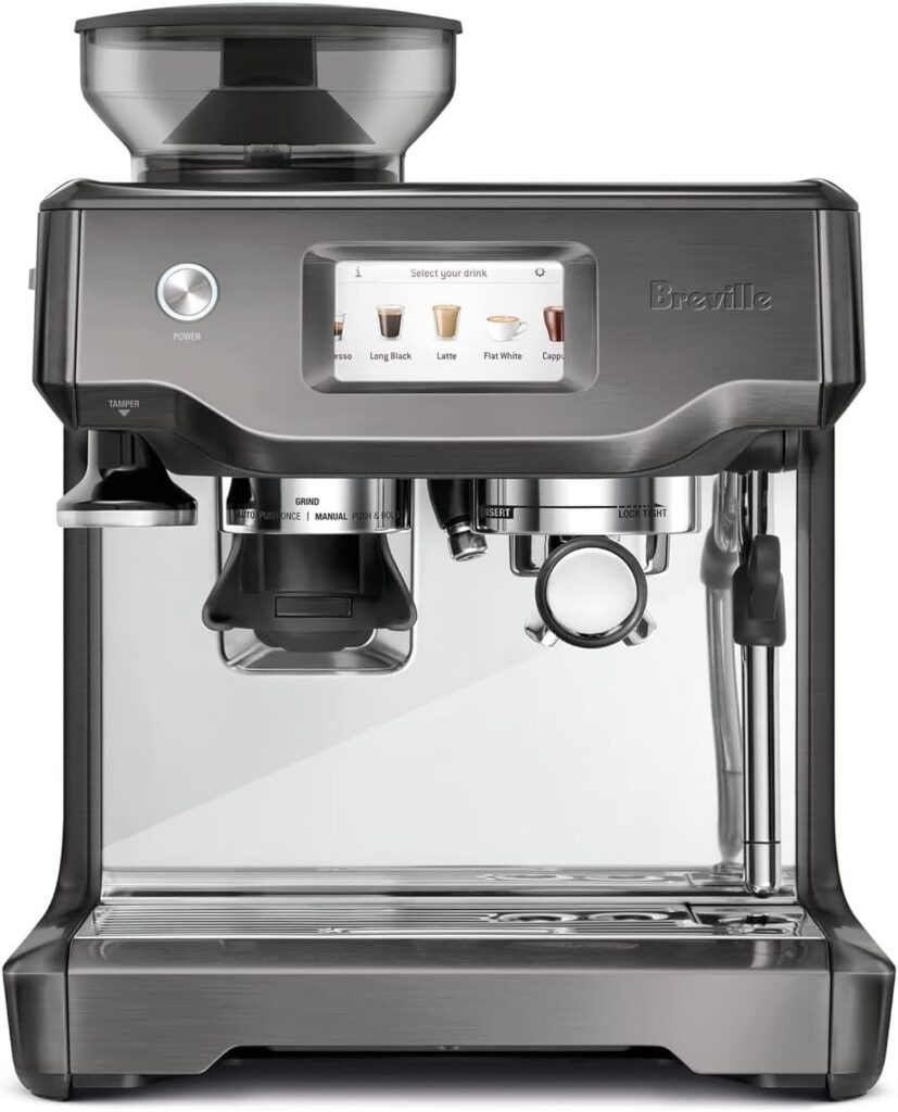 Breville Barista Touch Espresso Machine, Black Stainless