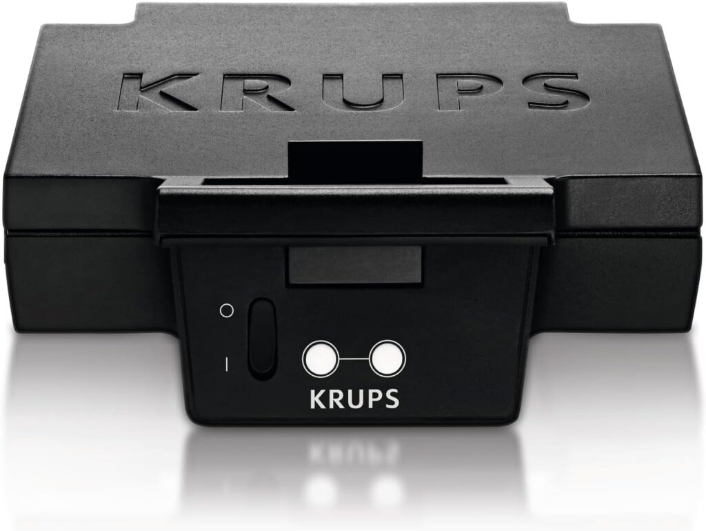 Krups FDK Iconic Sandwich Maker, 850W, Ceramic Non-Stick Plates, FDK461