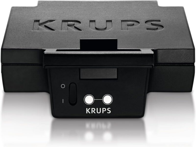 Krups FDK Iconic Sandwich Maker, 850W, Ceramic Non-Stick Plates, FDK461
