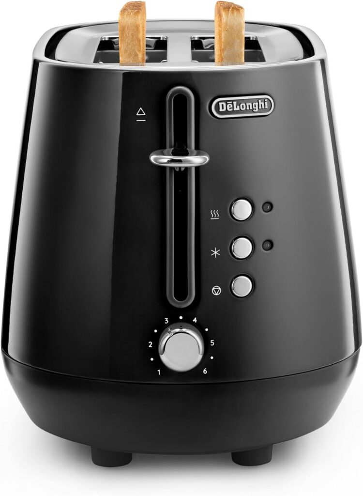 De’Longhi Eclettica 2 Slot Toaster, Progressive Browning