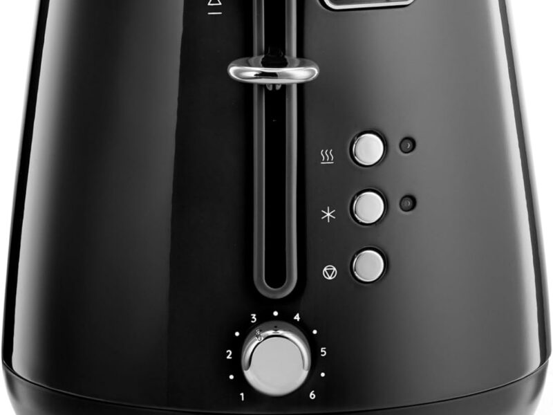 De’Longhi Eclettica 2 Slot Toaster, Progressive Browning