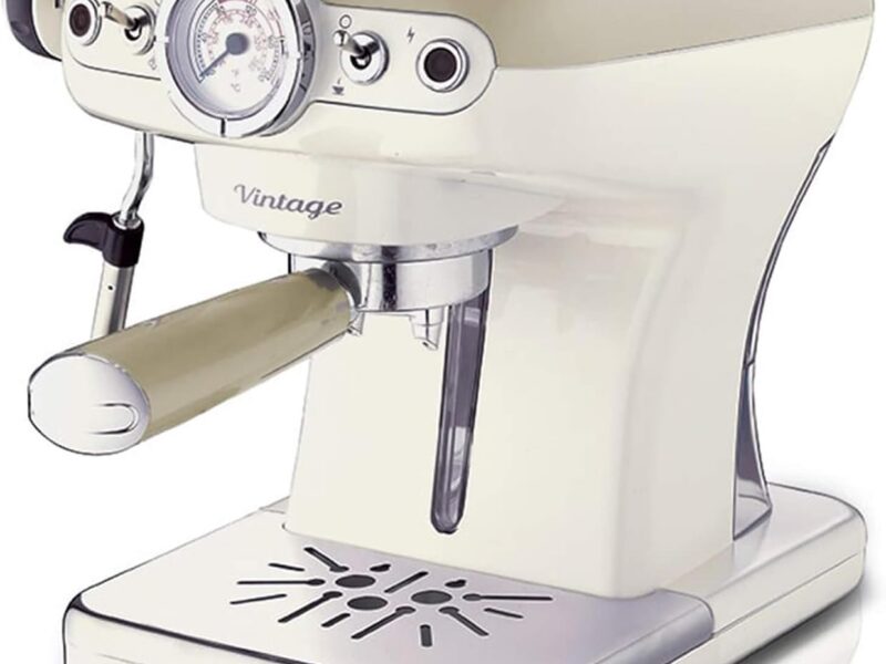 Ariete Retro Beige Espresso Maker, Vintage Series