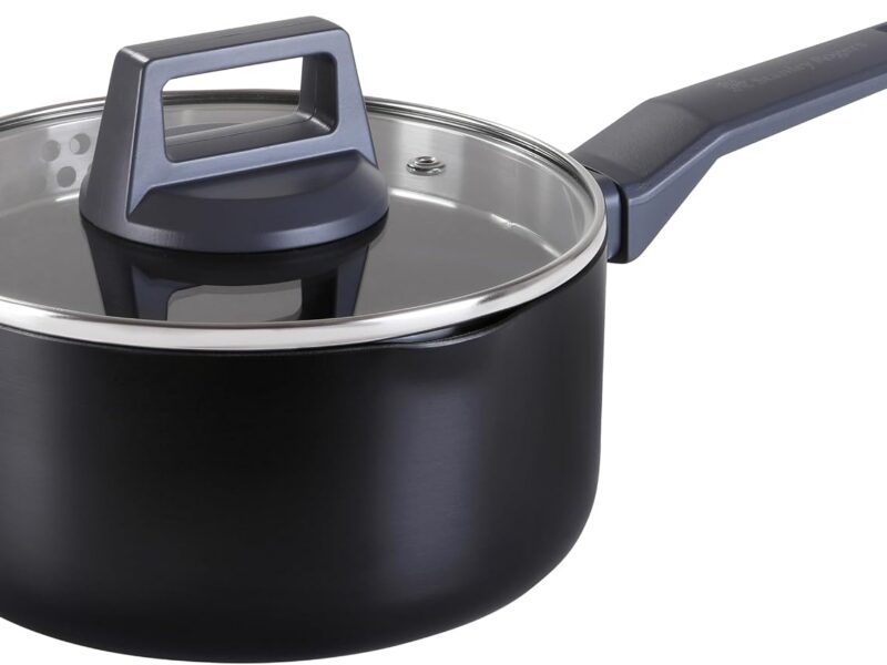 Stanley Rogers Statement Ceramic Nonstick Saucepan, 18cm, 2.3L