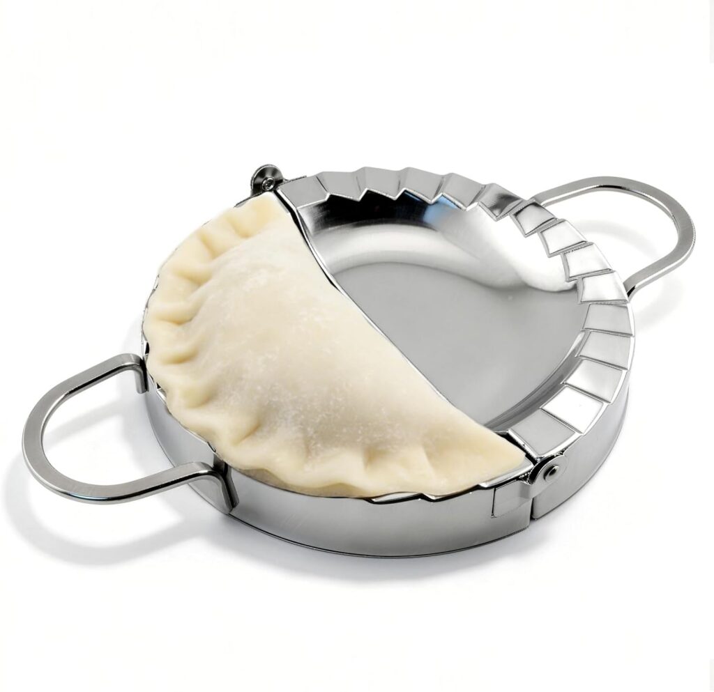 Stainless Steel Empanada Press and Dumpling Maker, 2 in 1