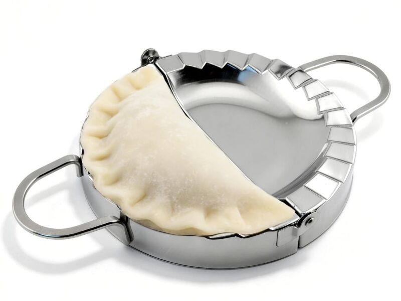 Stainless Steel Empanada Press and Dumpling Maker, 2 in 1