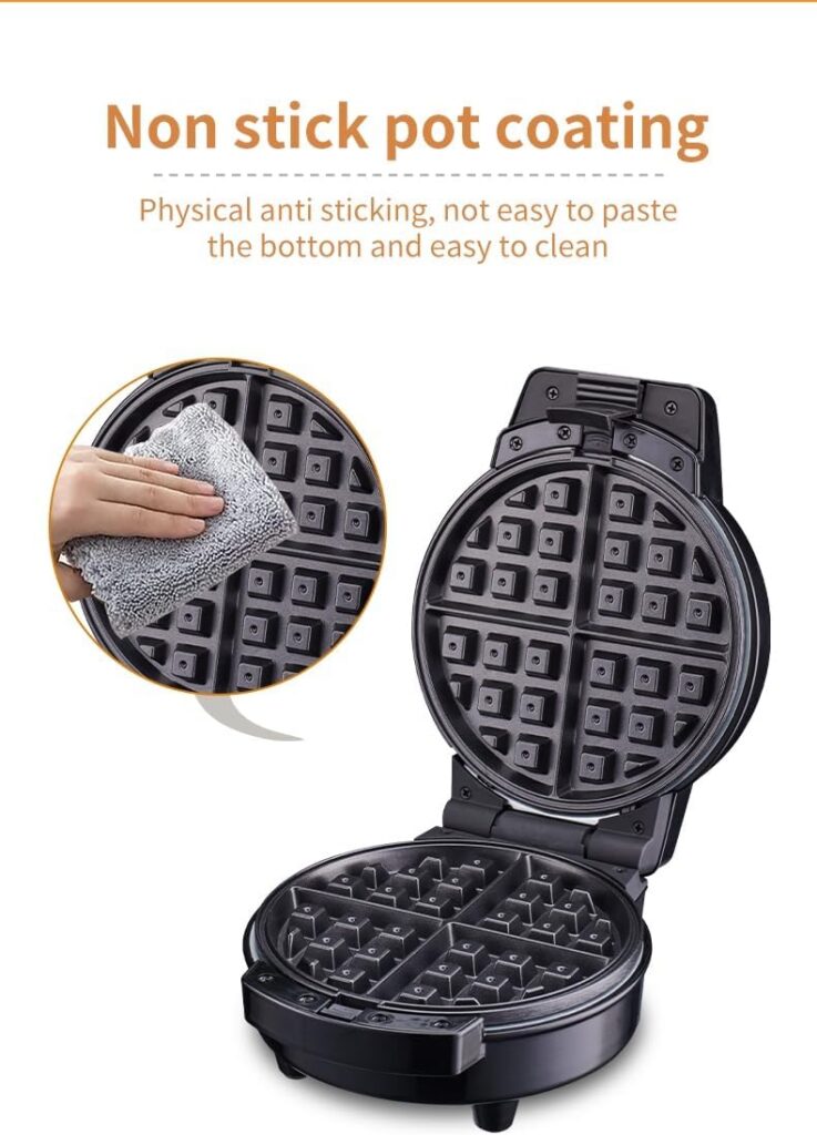 3-in-1 Electric Donut, Waffle & Sandwich Maker