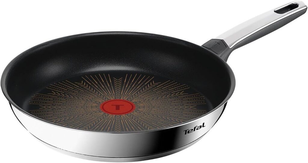 Tefal Emotion+ Flavors Stainless Steel Nonstick Frypan, 24cm