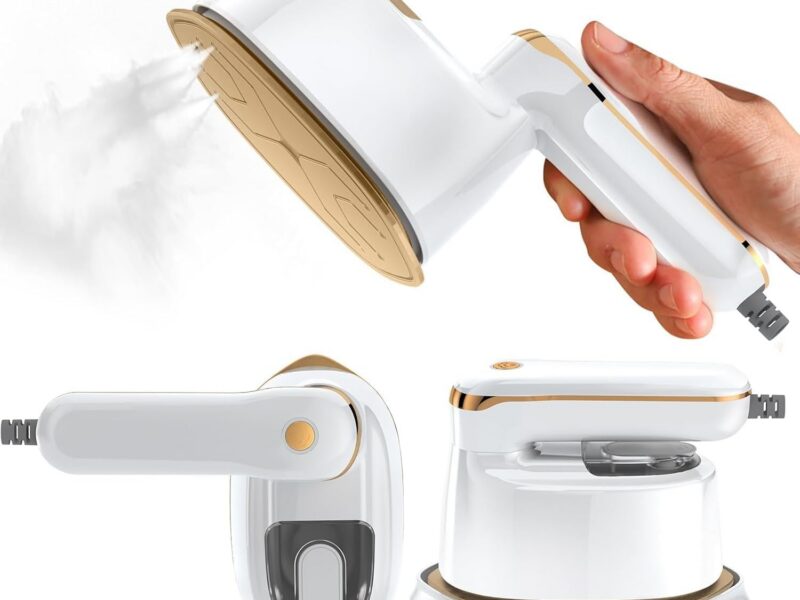 1100W Portable Clothes Steamer with Ceramic Panel