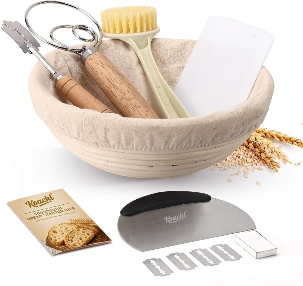 Koackl 9-Inch Sourdough Starter Kit