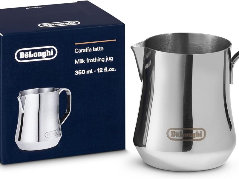 De’Longhi 350ml Stainless Steel Milk Frothing Jug