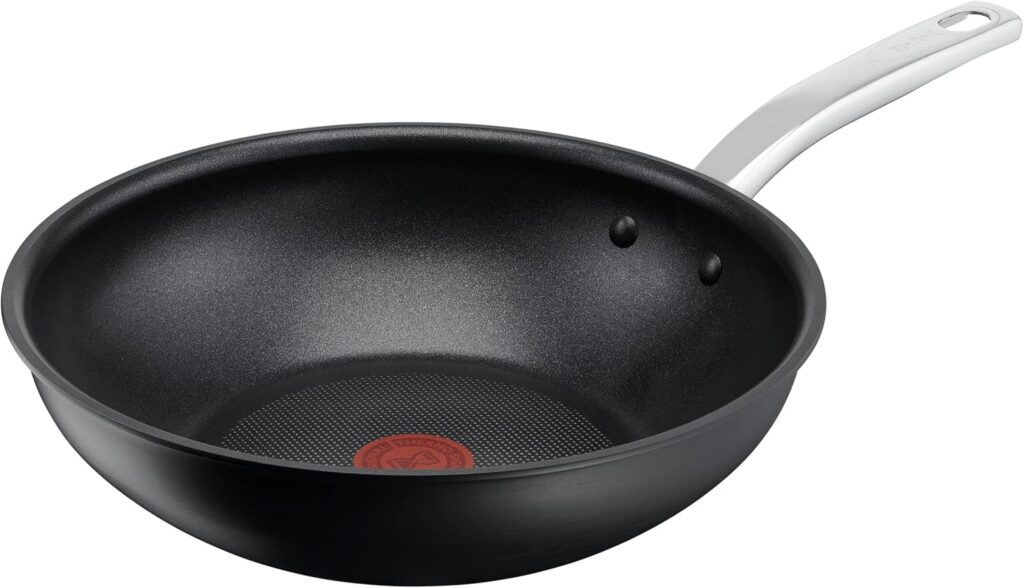 Tefal Gourmet Hard Anodised Non Stick Wok, 28cm