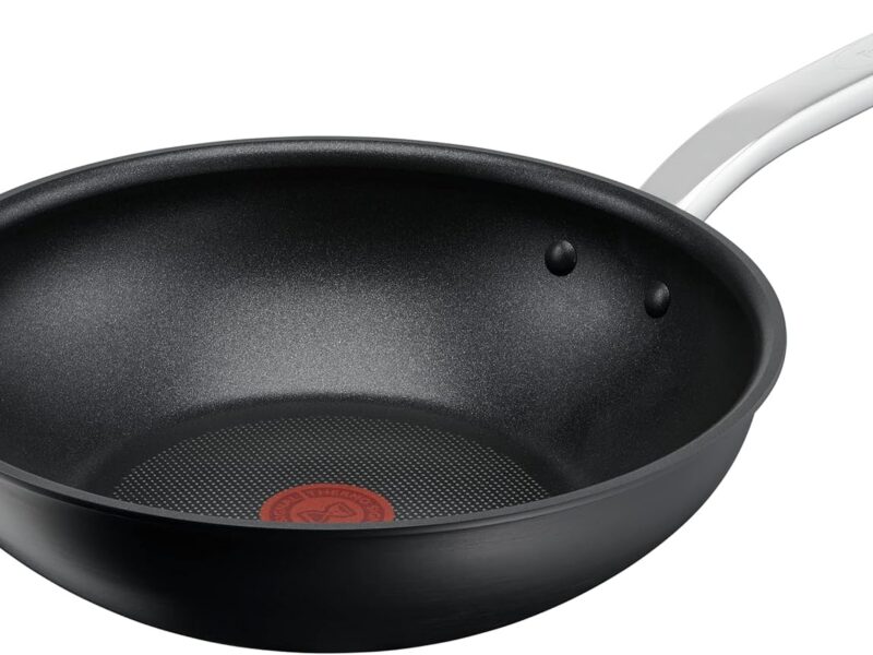 Tefal Gourmet Hard Anodised Non Stick Wok, 28cm