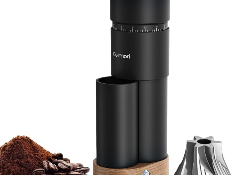 Geimori T38 Plus Electric Burr Coffee Grinder