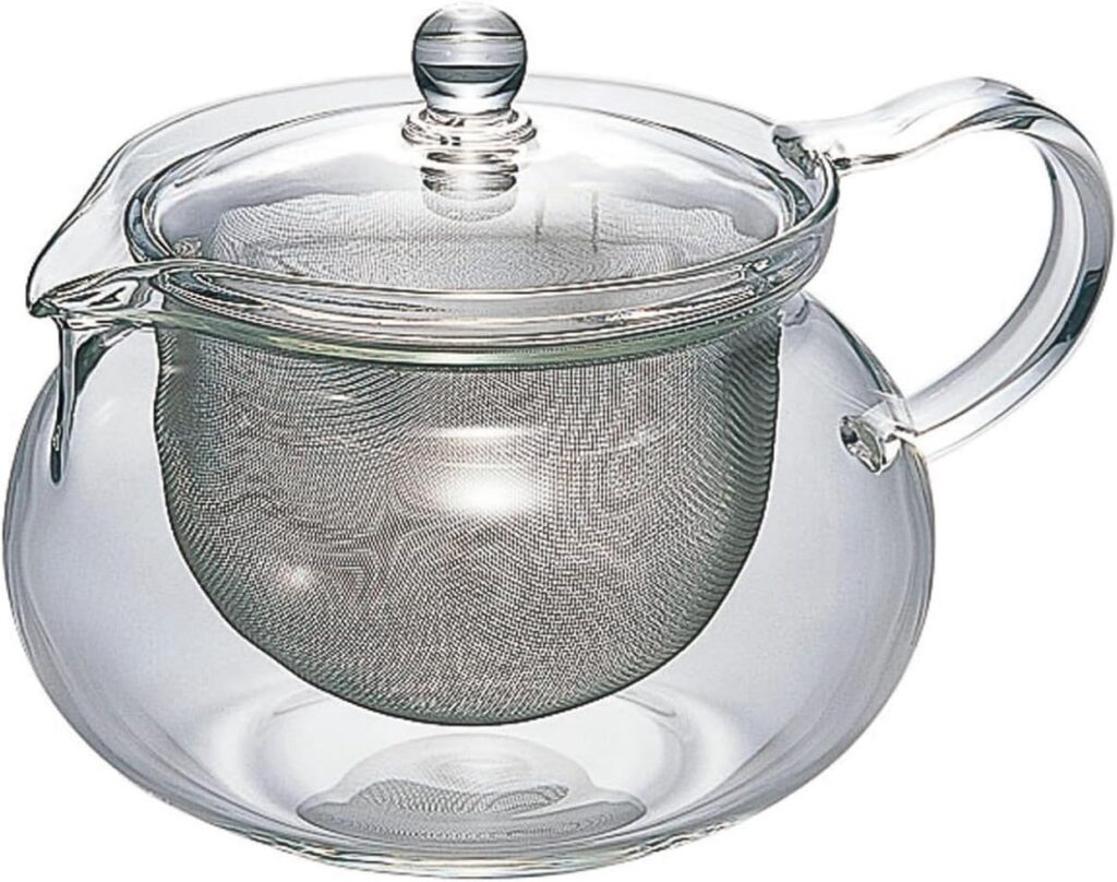 Hario Maru ChaCha Kyusu Clear Tea Pot, 700ml