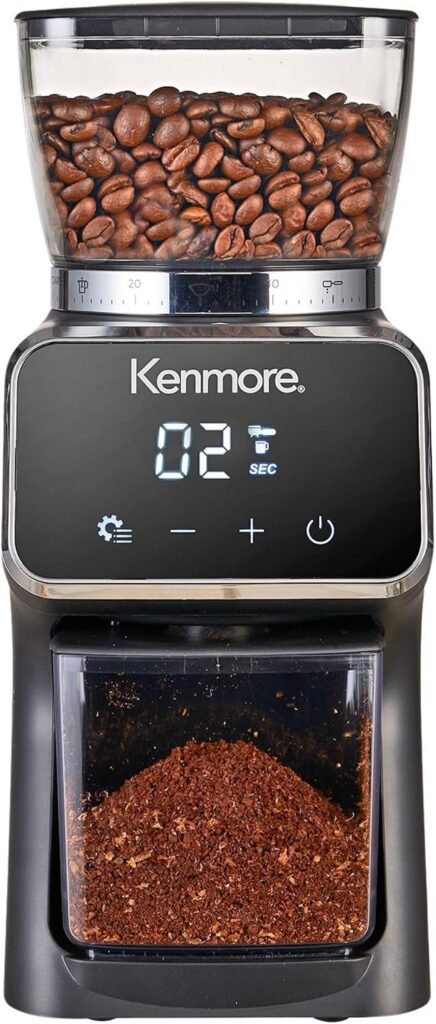 Koolatron Digital Conical Burr Coffee Grinder