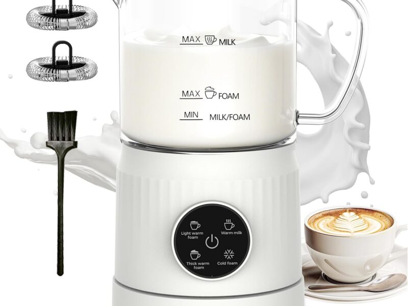 Casimhu Glass Four-in-One Milk Warmer