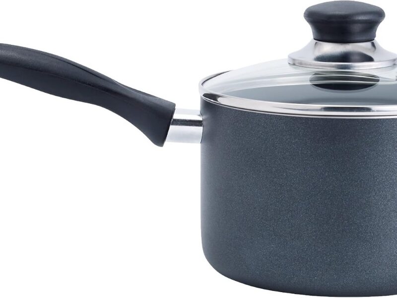 T-FAL A85724 Specialty Nonstick Handy Pot, 3 Quart with Glass Lid