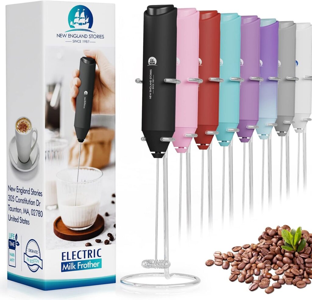 New England Stories Battery Foam Maker with Stand