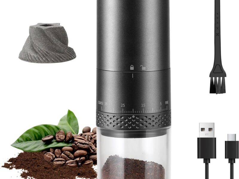 iodoo 38 Setting Portable Burr Coffee Grinder