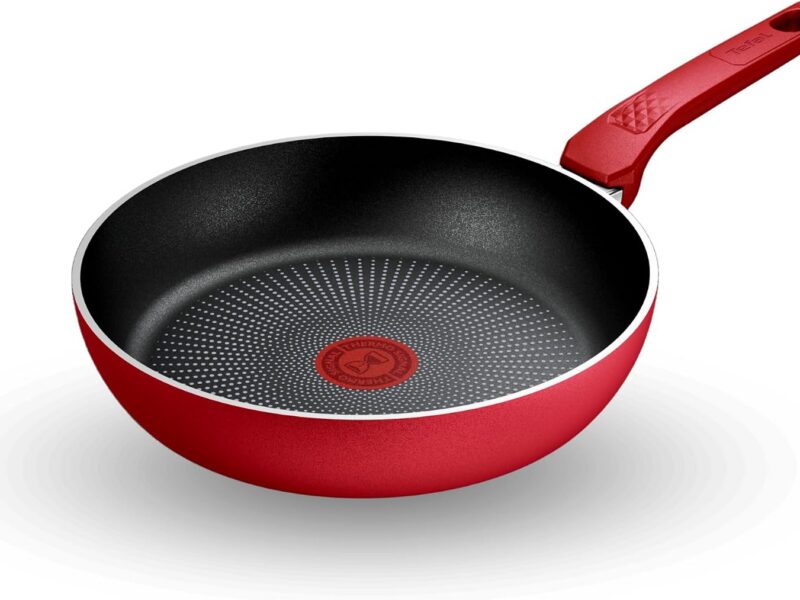 Tefal Daily Expert Red Titanium Nonstick Frypan, 24cm