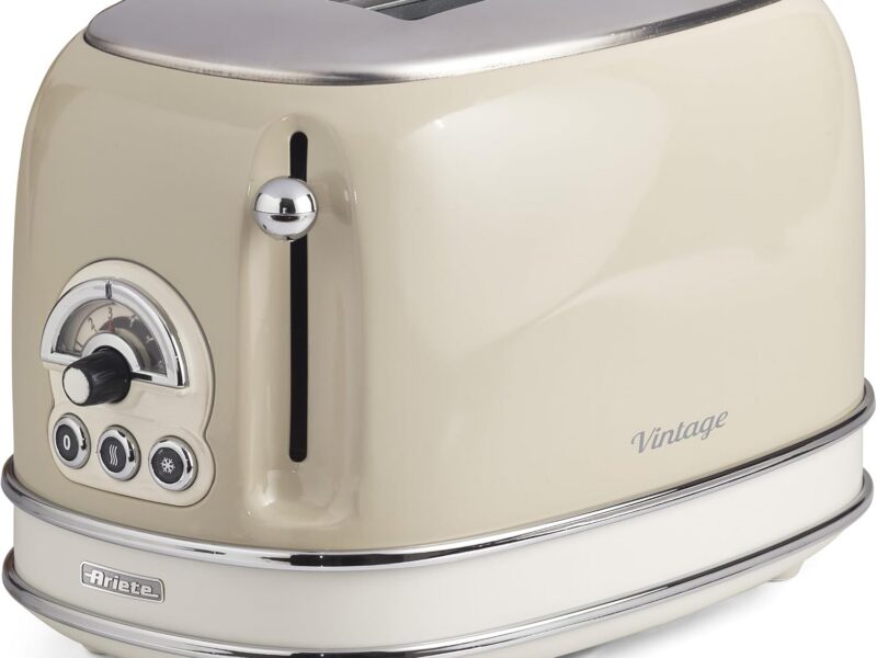 Ariete Vintage 2 Slice Toaster, 6 Levels