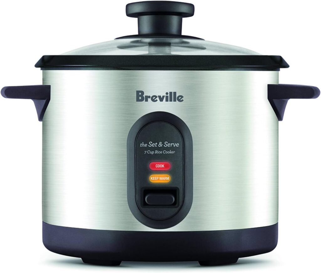 Breville Set & Serve 7-Cup Rice Cooker