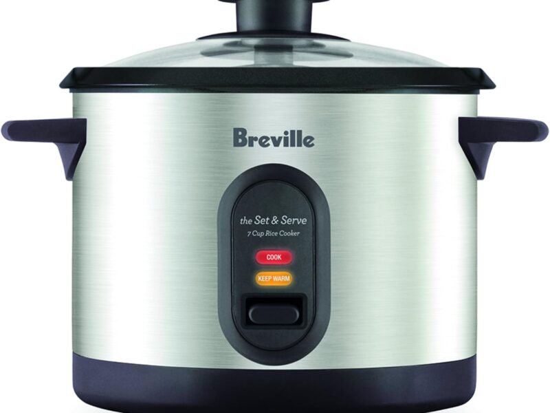 Breville Set & Serve 7-Cup Rice Cooker