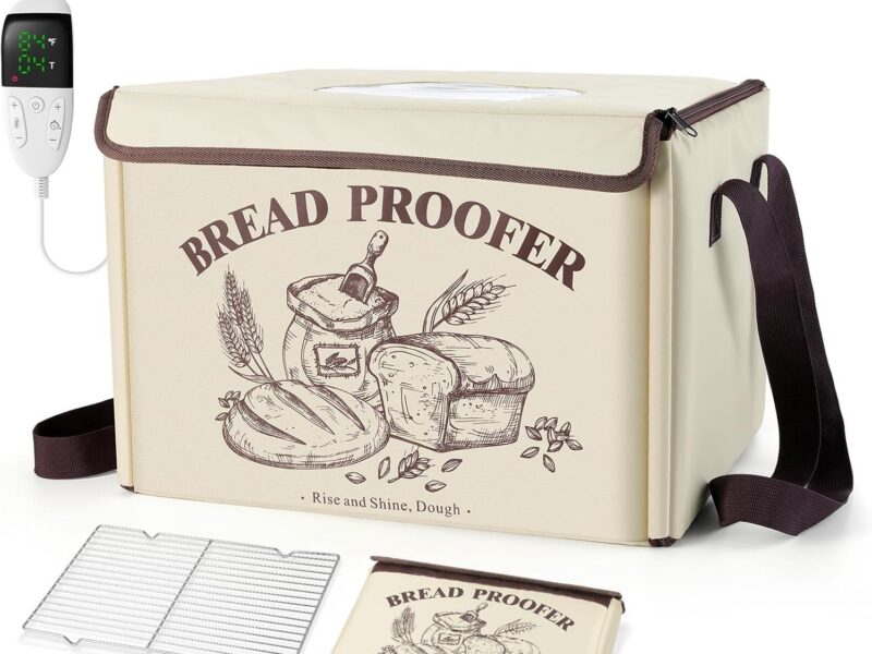Handbanary Dough Proofing Box with Timer