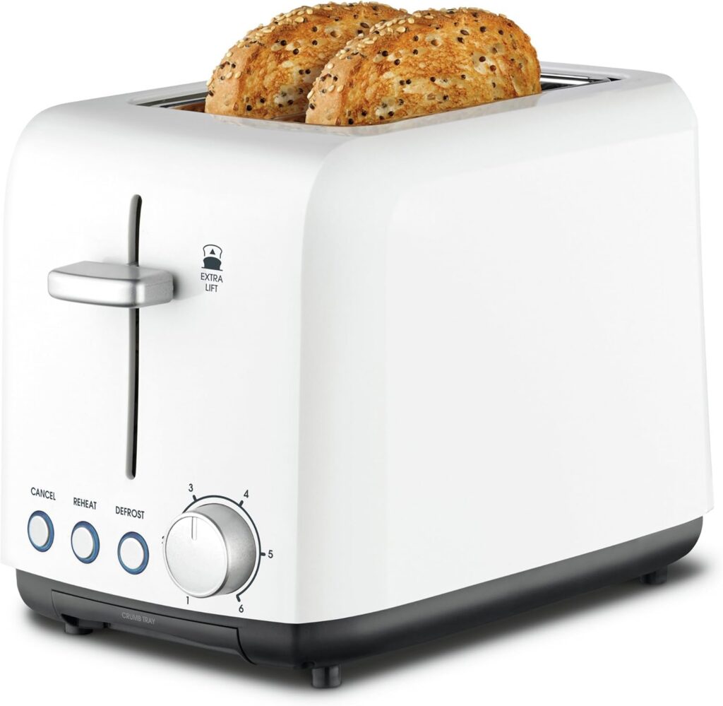 Kambrook Wide Slot 2 Slice Toaster